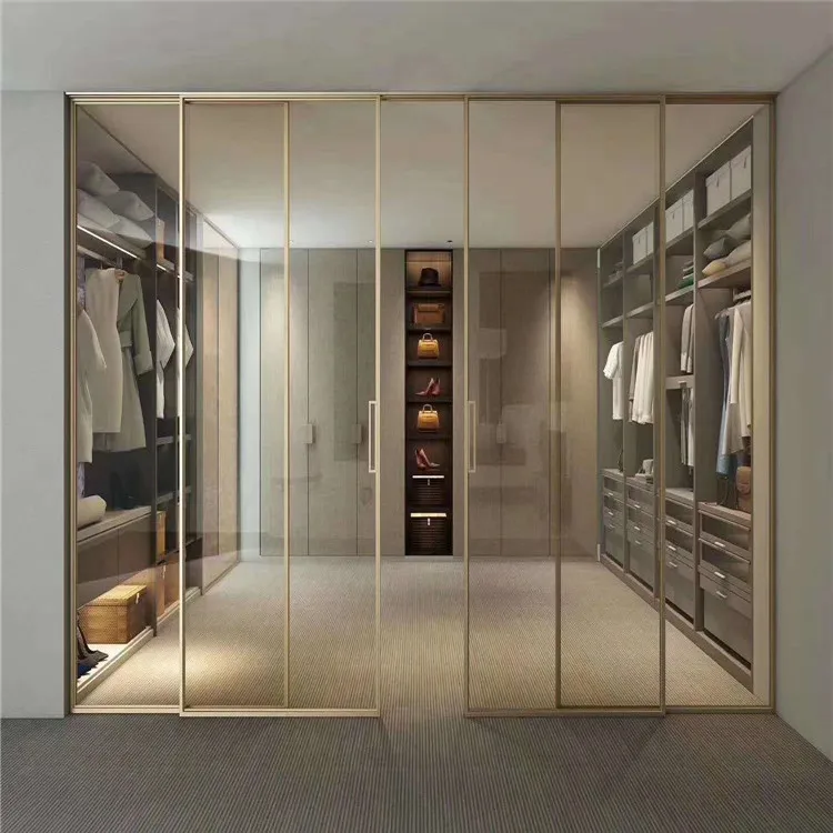 Популярные магнитные раздвижные двери, внутренний забор, раздвижные двери, узкие закаленные низкие раздвижные стеклянные двери для внутреннего дворика