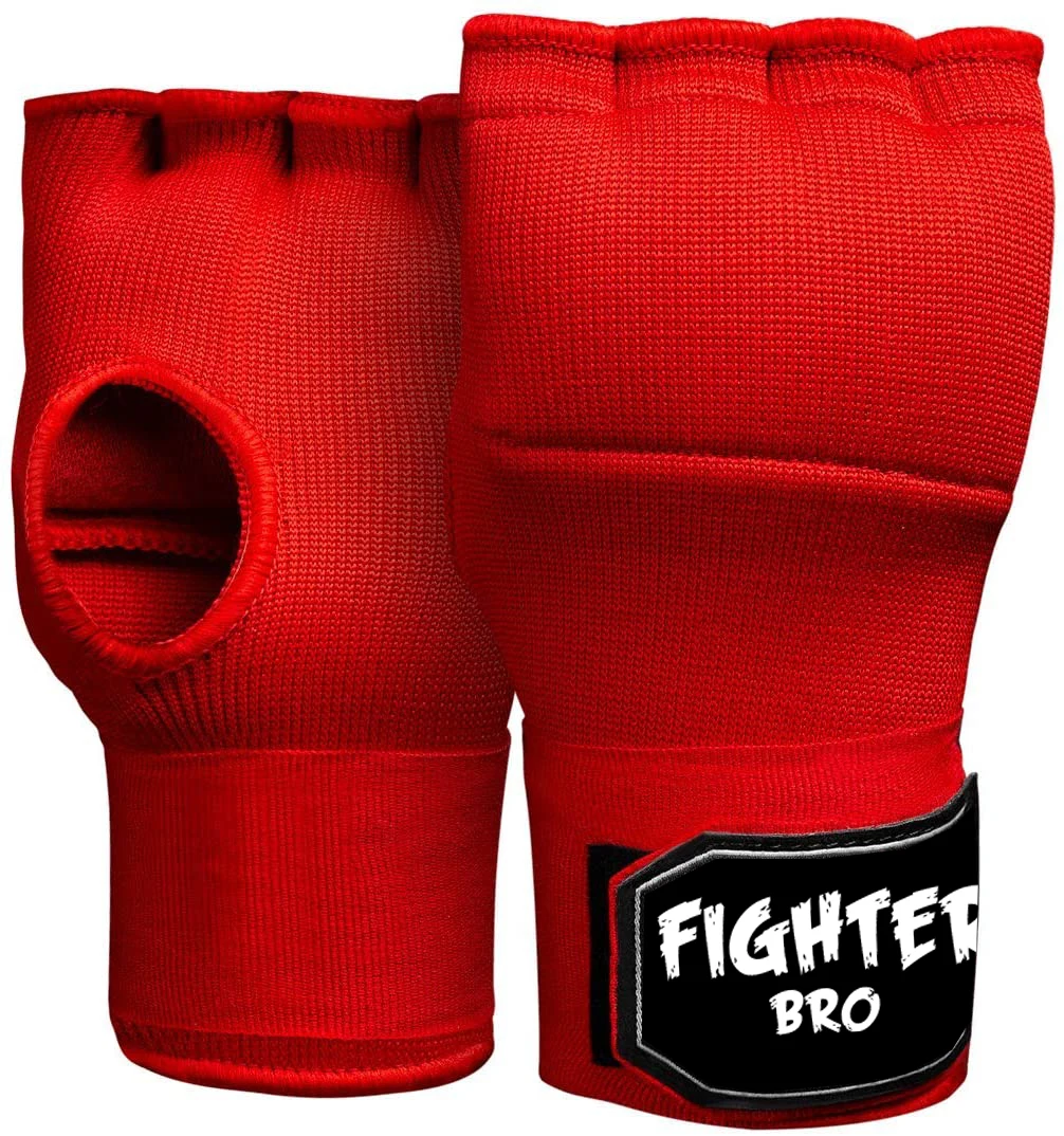 Custom Logo Boxing Inner Gel Quick Hand Wrap Gloves Neoprene Material for MMA Training Music Boxing Machine