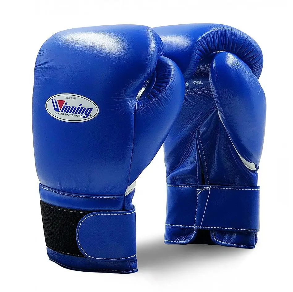 Winning Training Velcro Boxing Gloves Velcro Training and Sparring Boxing Gloves