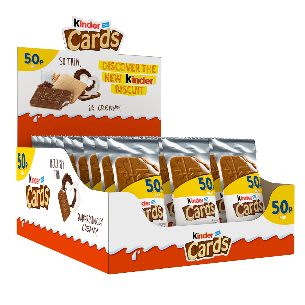 Wholesale distributor of High quality kinder cards discount price