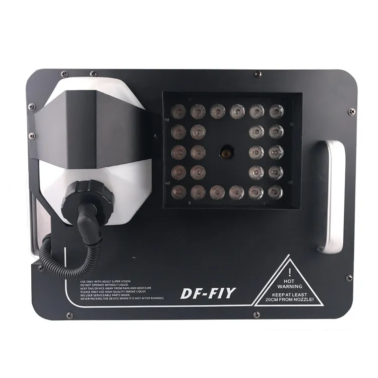 Best Price Smoke Machine 24 pcs R G B Led 1500 W Fog Machine for wedding part