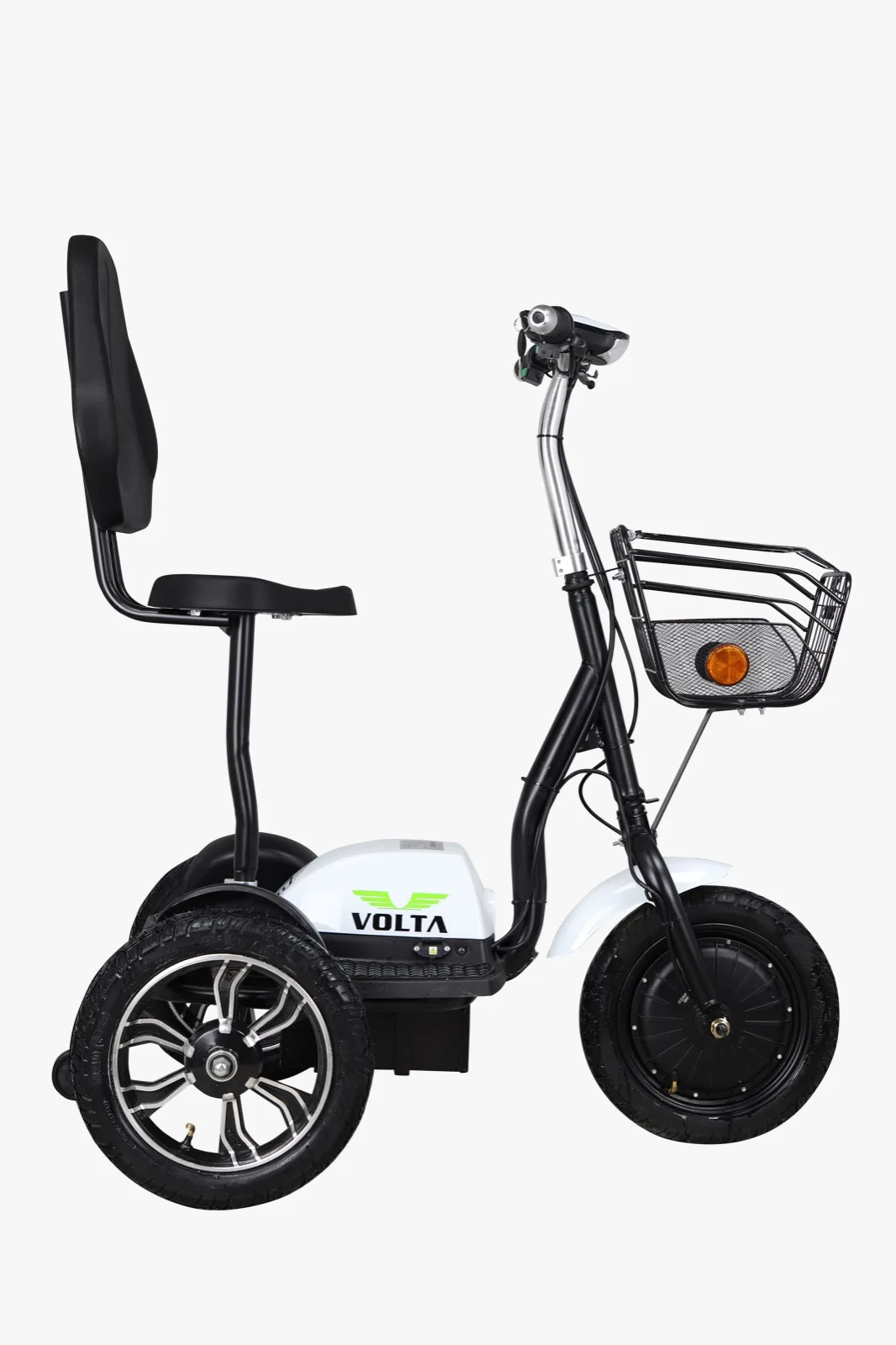 Электрический трицикл VOLTA VT3, персональный транспортер, Сделано в Турции