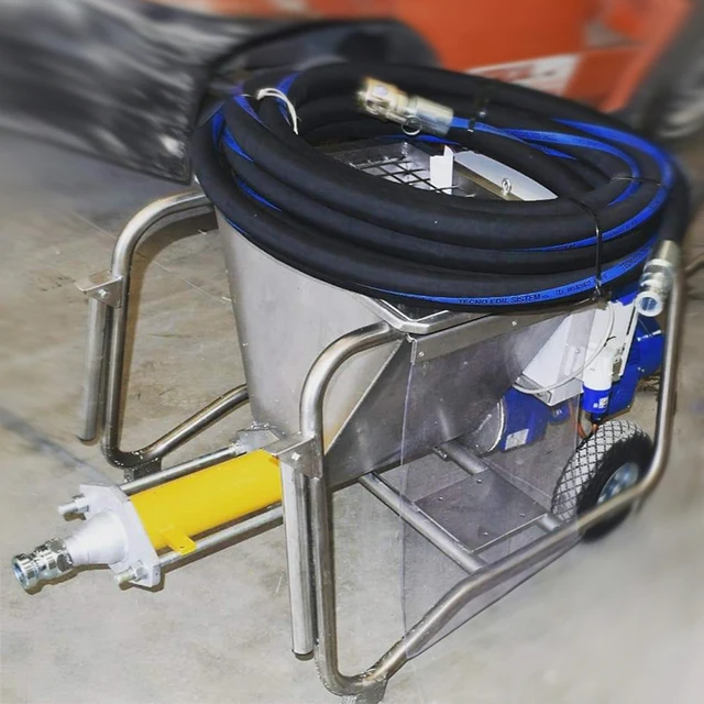 Machine for applying and projecting alreadsy mixed plasters 230V without compressor