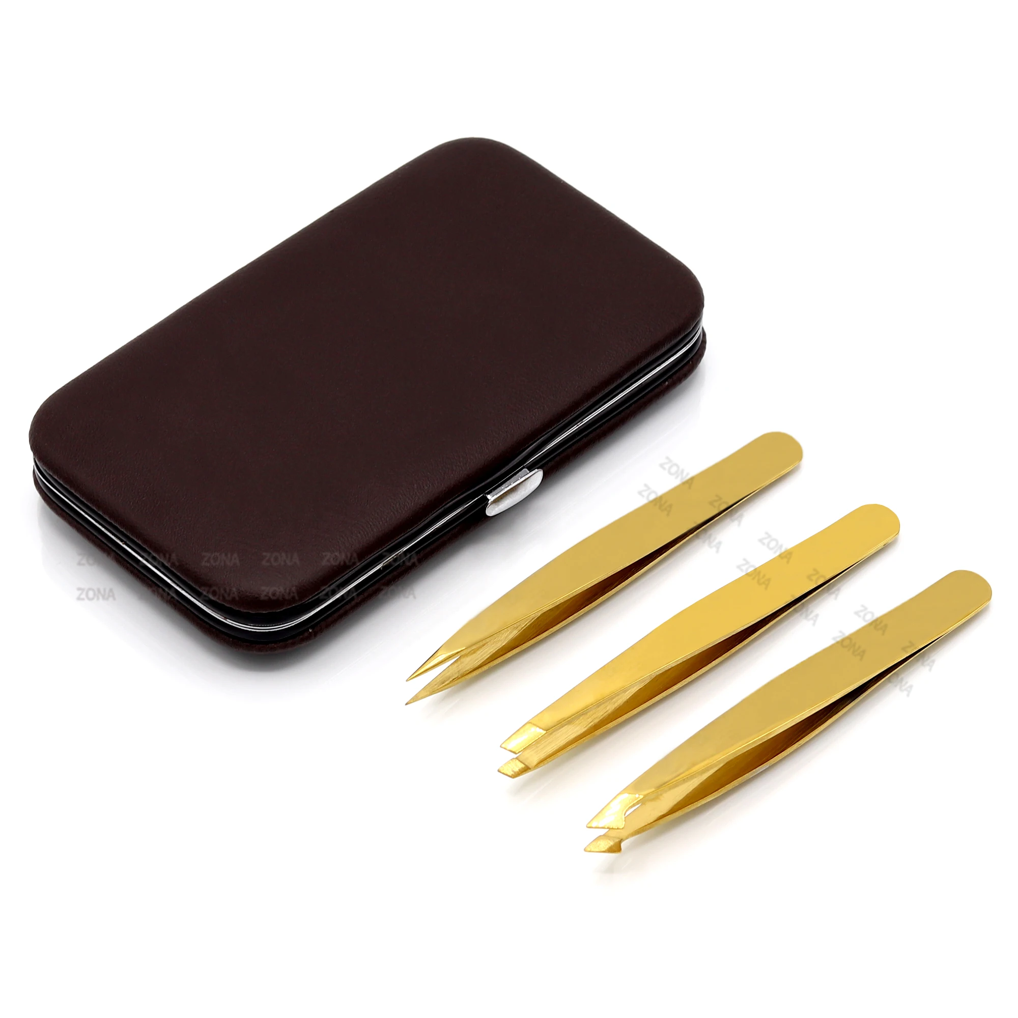 Wholesale Tweezers For Brows / Slant Tip Hair Removal Eyebrow Tools