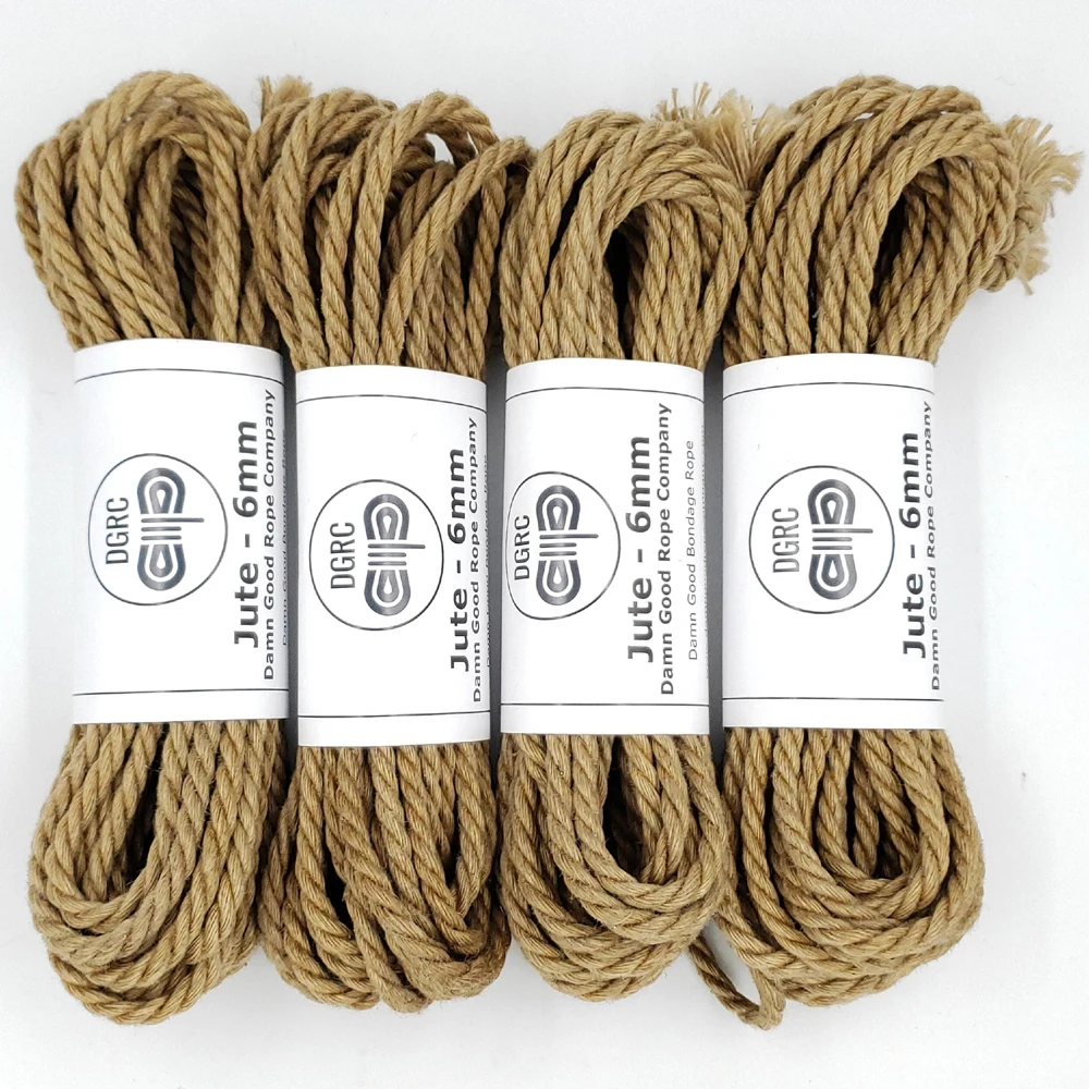 6mm jute rope shibari jute rope aka Japanese Rope Bondage Bangladesh