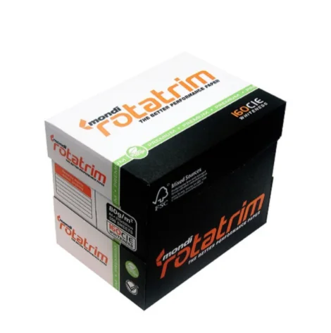 A4 Paper Supplier Mondi Rotatrim A4 White Copy Paper for Sale