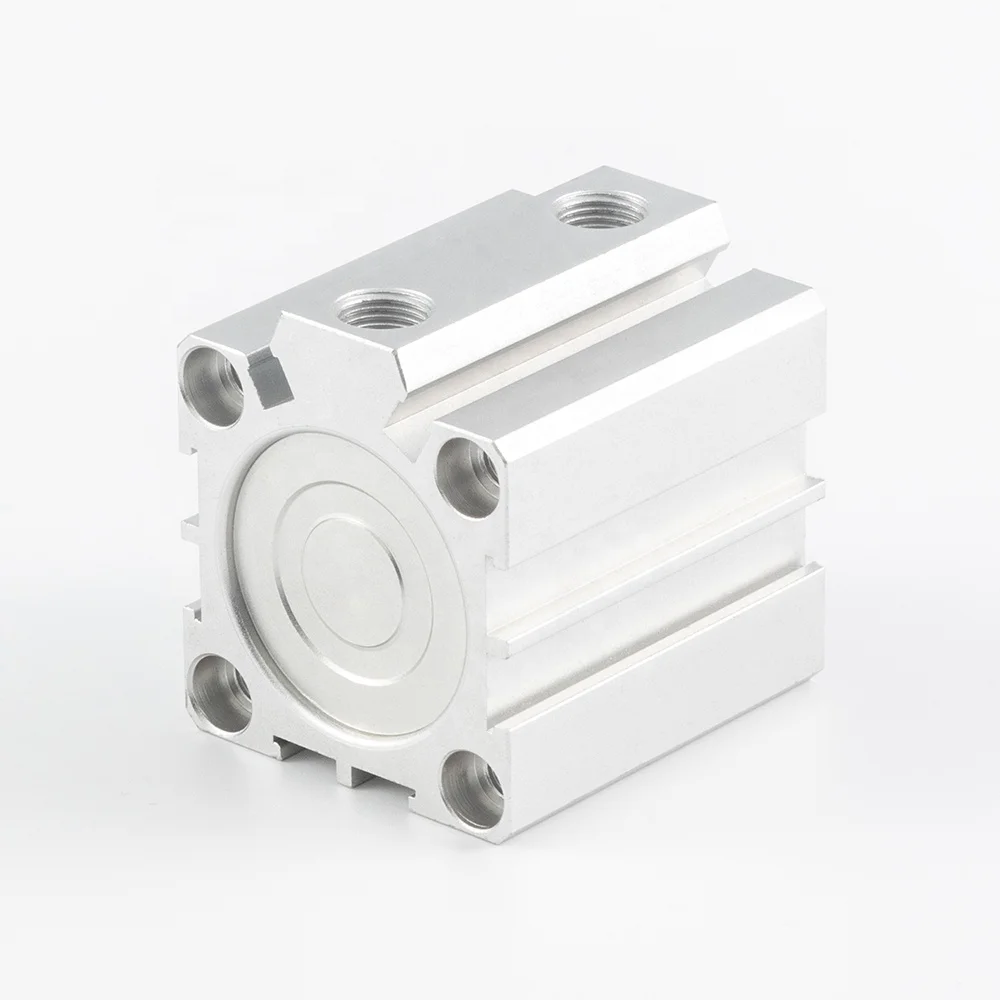 SDA series Short Stroke Thin Aluminum Compact Slim Standard Pneumatic Cylinders