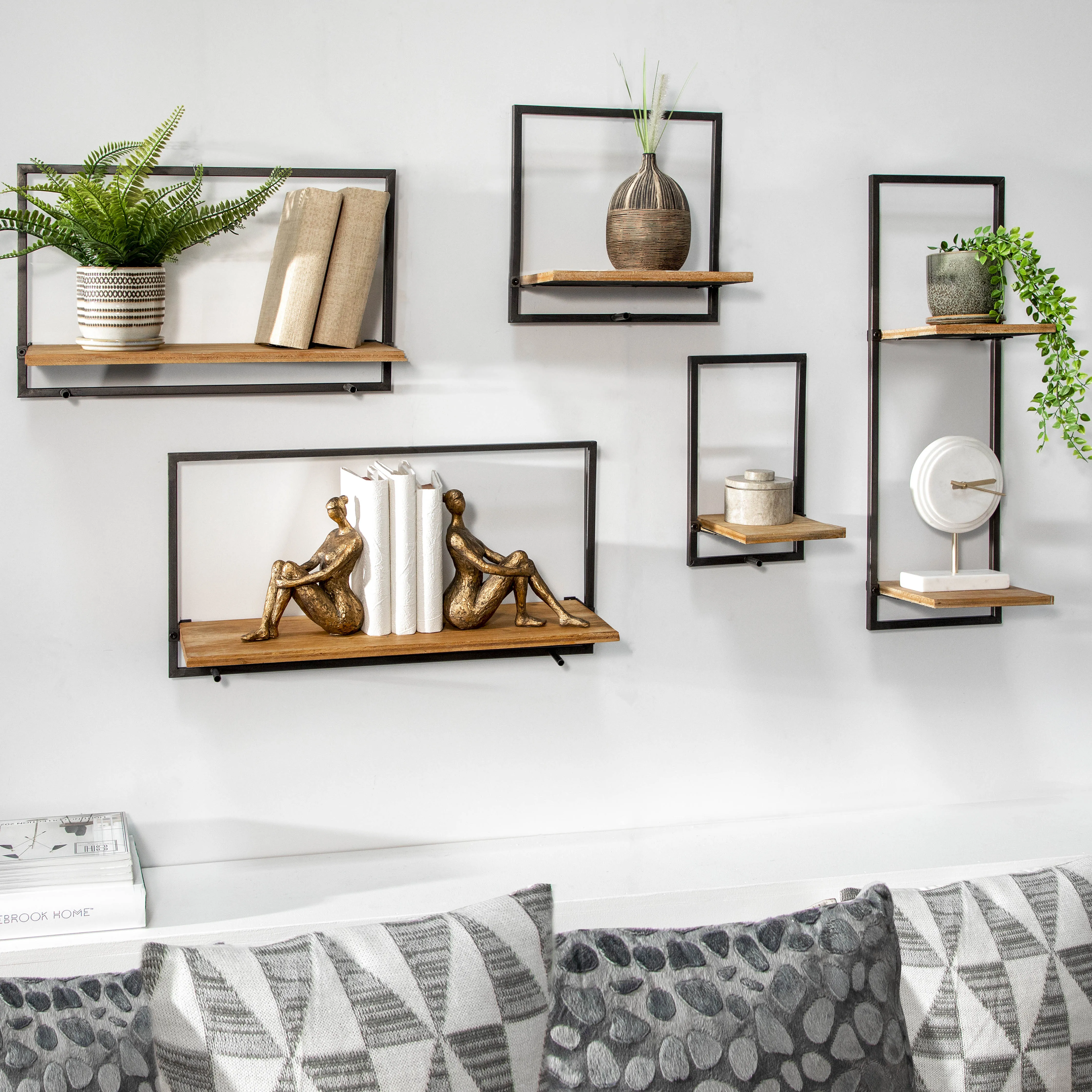 Sagebrook Home Resin S/2 Bronze Lady Bookends Premium Quality Product