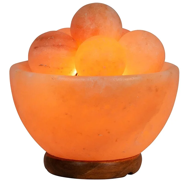 Wholesale Mini Salt Lamp Pink Salt Lamp Tear Drop Shape with USB port Himalayan Crystal Salt Lamp for Office Laptop Use