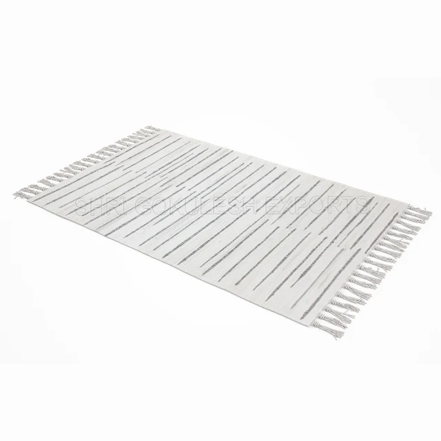 Hot Selling 2021 Indian Cotton Chindi Rag Rug Handmade Large Floor Room Carpet Boho Rug