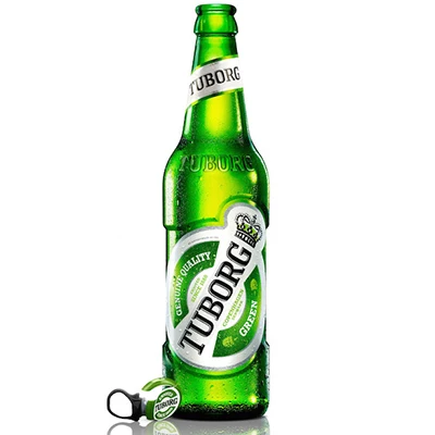 
TUBORG Beer - The original Danish Beer - in 33cl or 66cl format 