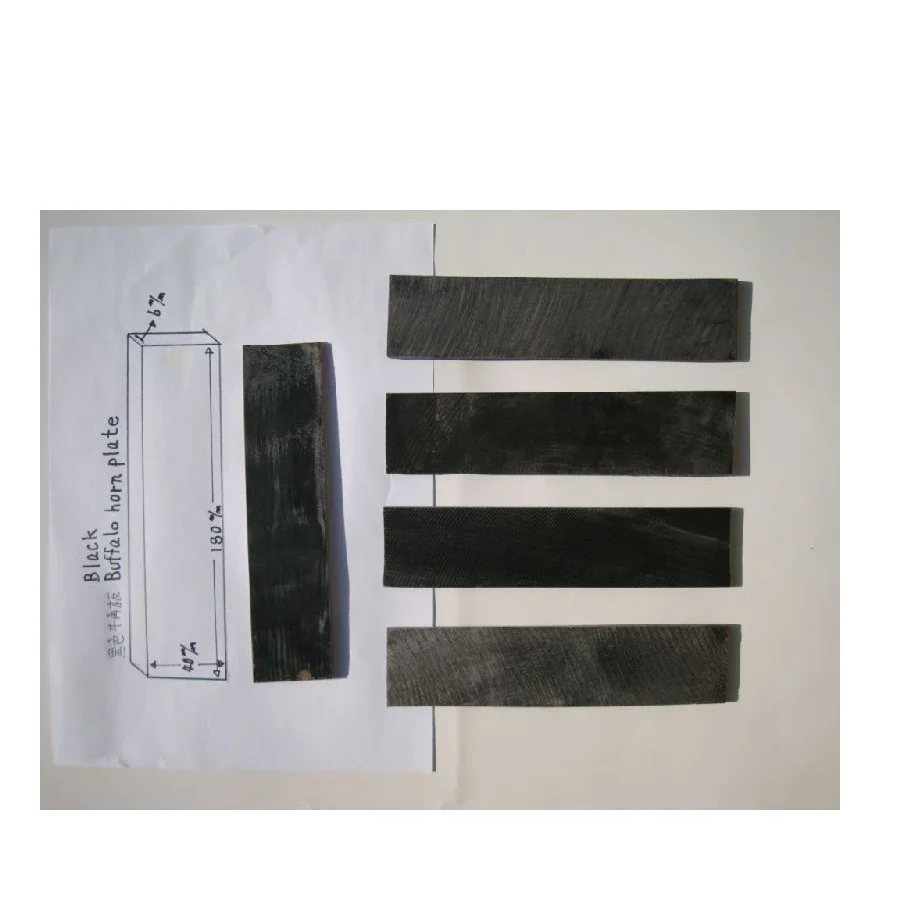 Buffalo Horn Plates for Optical Glasses Frame Eyeglasses Plates Luxury Natural Buffalo Horn Plate for Sale