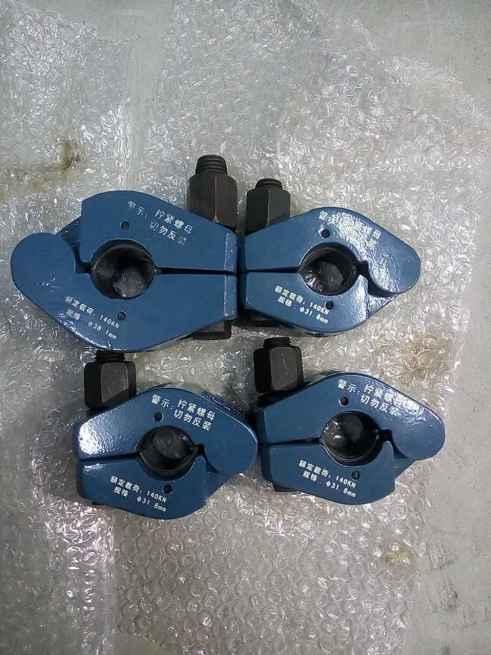 API Certified Petroleum Rod Clamps Stainless Steel Polished Sucker Rod Clamp Cast Forged Clip