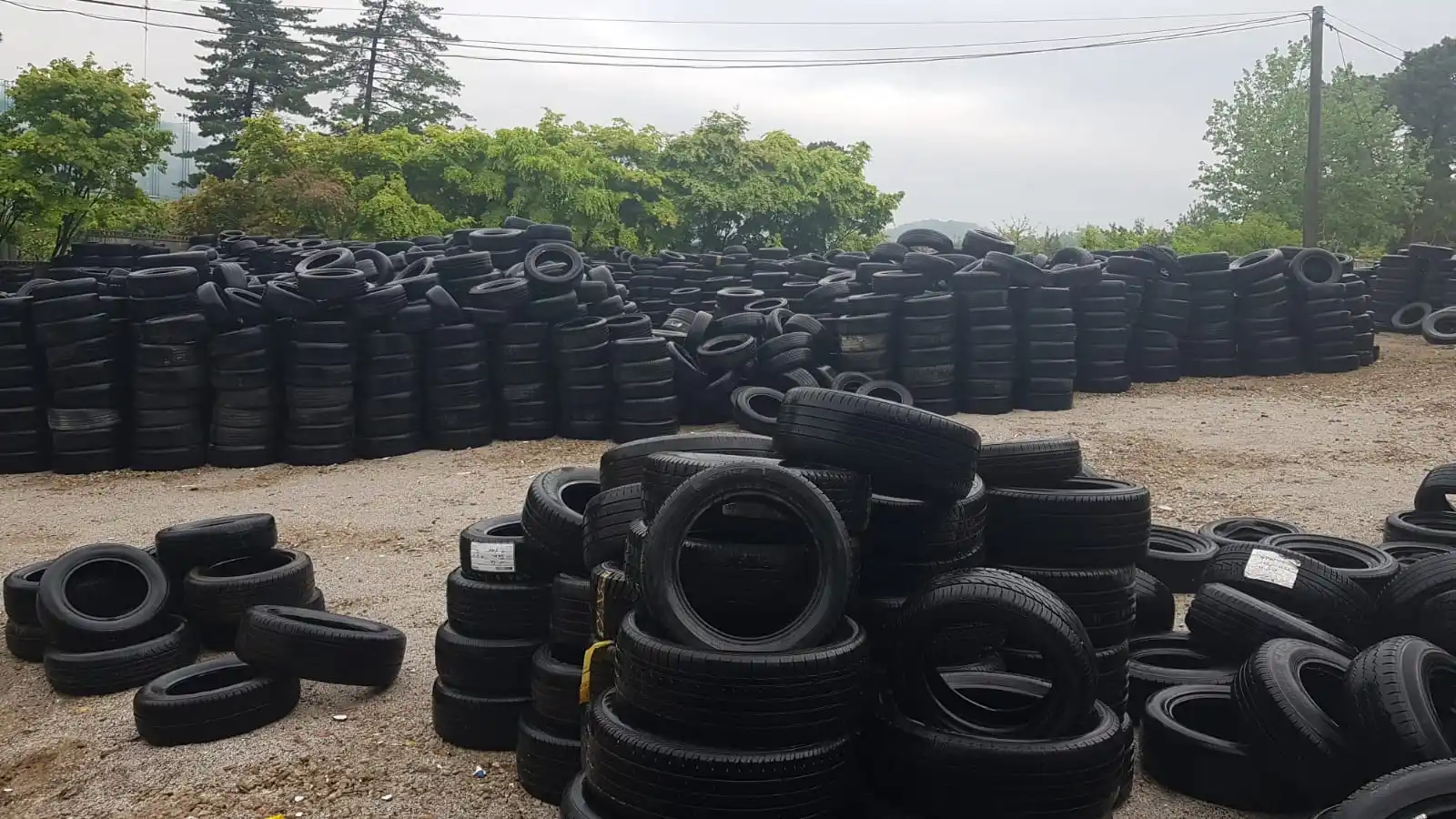 Hankook, Nexen, Kumho used tires in Korea