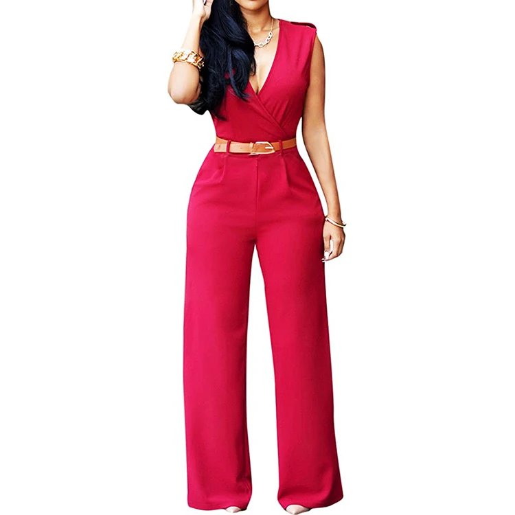 High manufacturer Premium quality Fashionable Jumpsuit Wholesale Custom made Casual Women Jumpsuit
