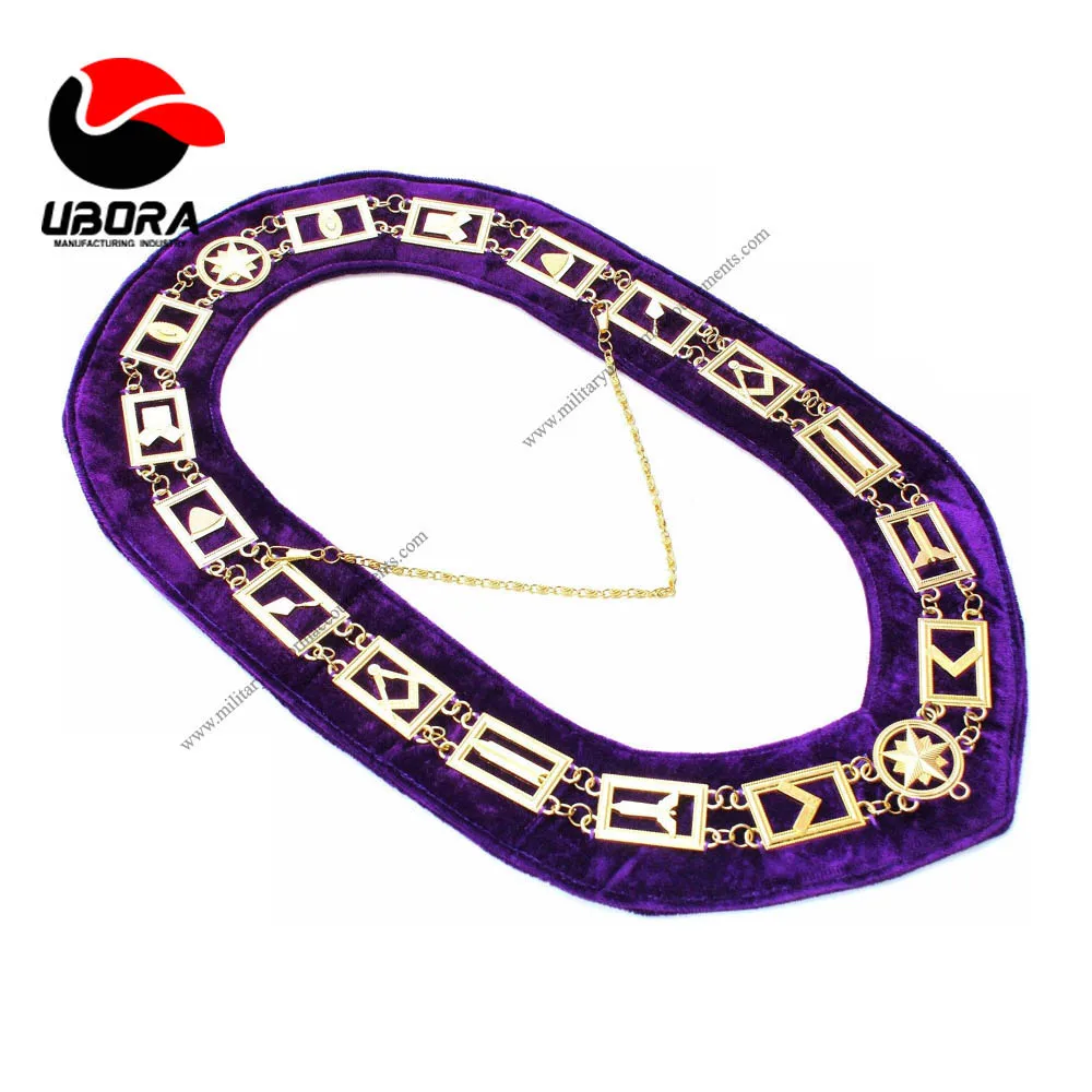 Воротник с металлической цепочкой MASONIC REGALIA Knight