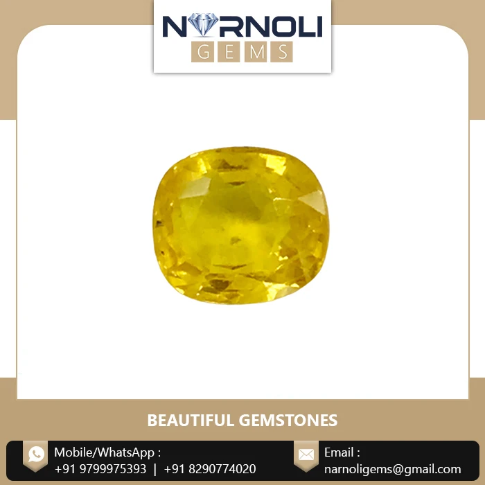 Yellow Sapphire Oval Cut Gemstone Top Supplier Quality Doublet Crystal Cut Sapphire Stone Oval Cut Gemstone
