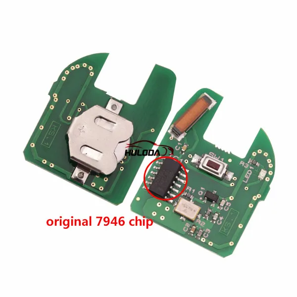 for Renault Megane KANGO/Clio2 1 button remote key with 433Mhz and ID46  PCF7946 Chip (Before 2000 year car) Genuin