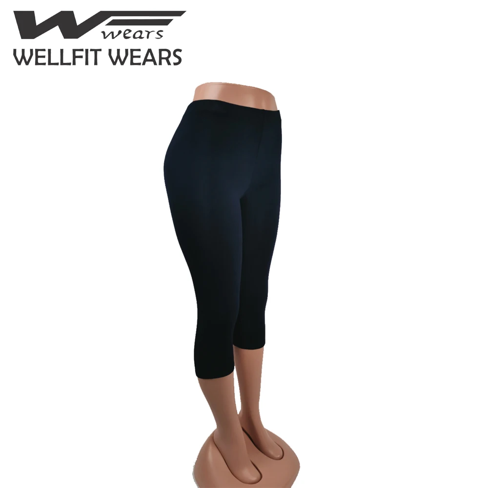 Plus Size Soft Stretchy Seamless Workout Gym Yoga Leggings Women Clothing Exercise Sport Short Legging