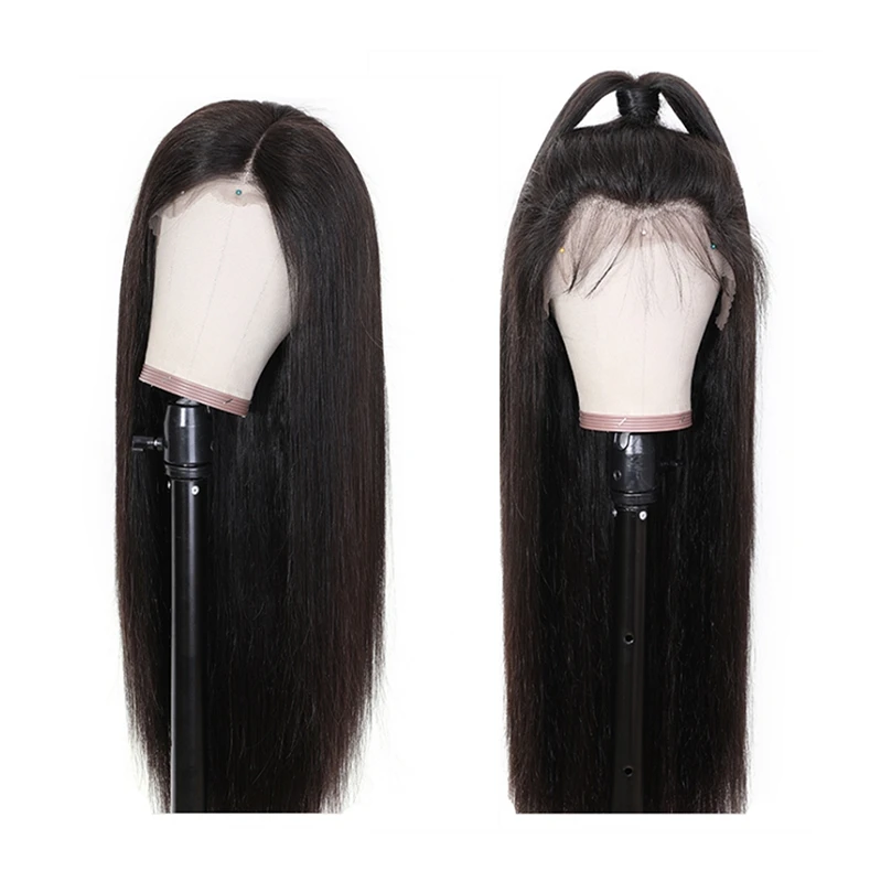 Оптовая продажа новый парик HD на сетке спереди супер тонкий прозрачный Швейцарский 100% натуральные человеческие волосы