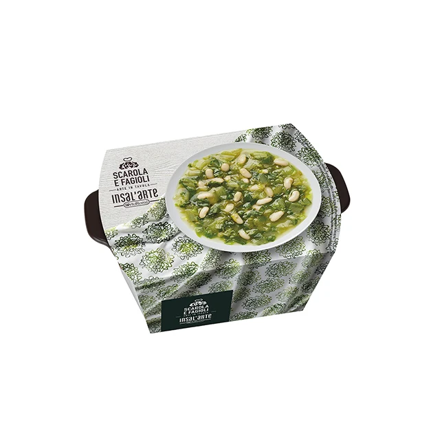 High Quality Italian vegetable escarole beans 620 gr soup local taste italian meals healthy food original ready to eat soup