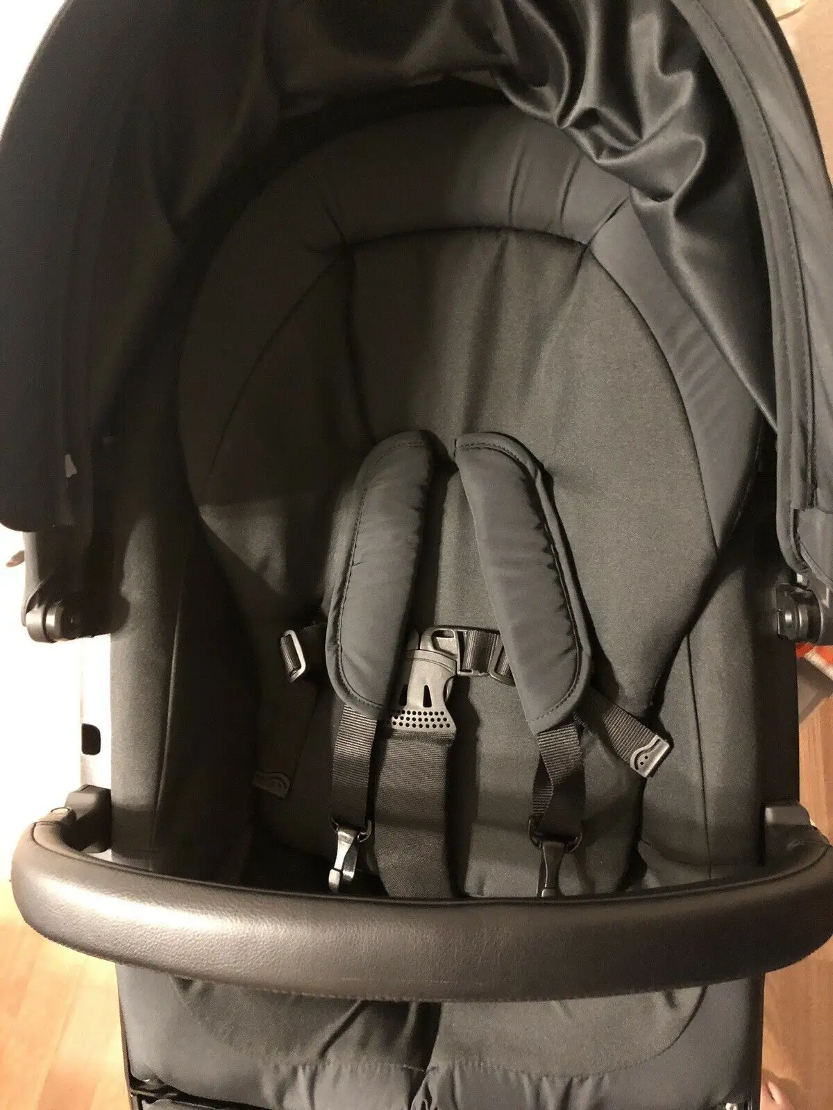 
100% NEW STOKKES XploryS V6 Black Chassis Stroller 