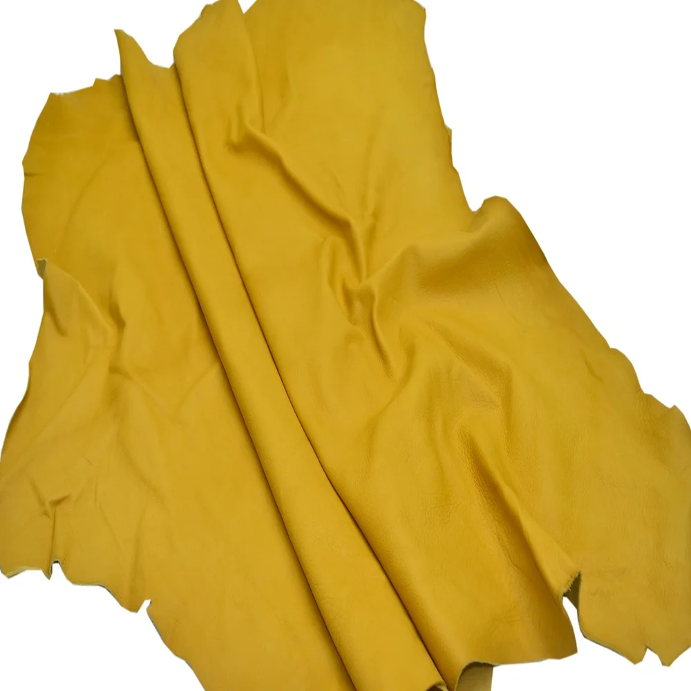 Sheep Cabretta color Yellow for Golf Glove Men and Women