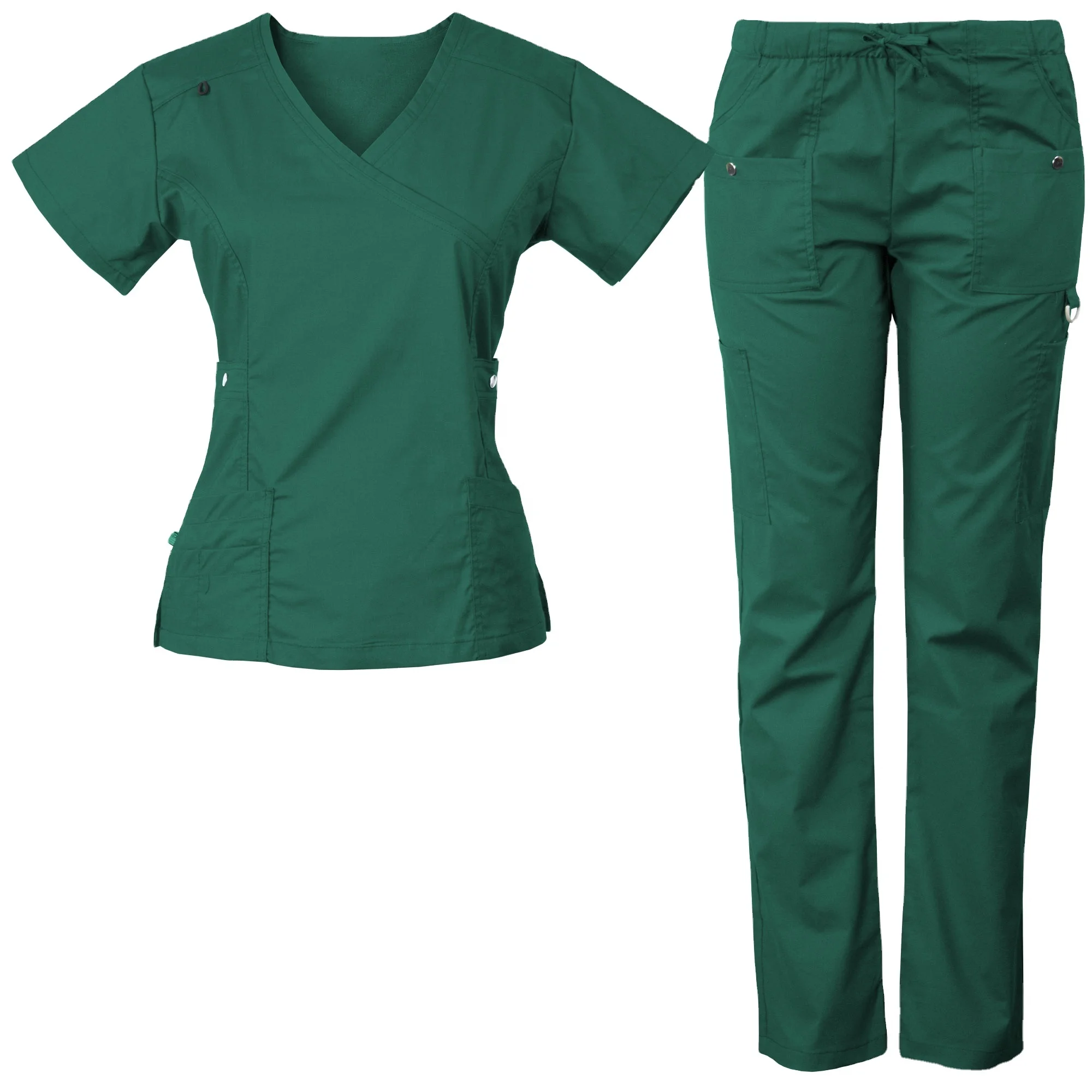 Uniform Medical High Quality Uniform Suit Set Medical Hospital Nurse Disposable Scrub Suits