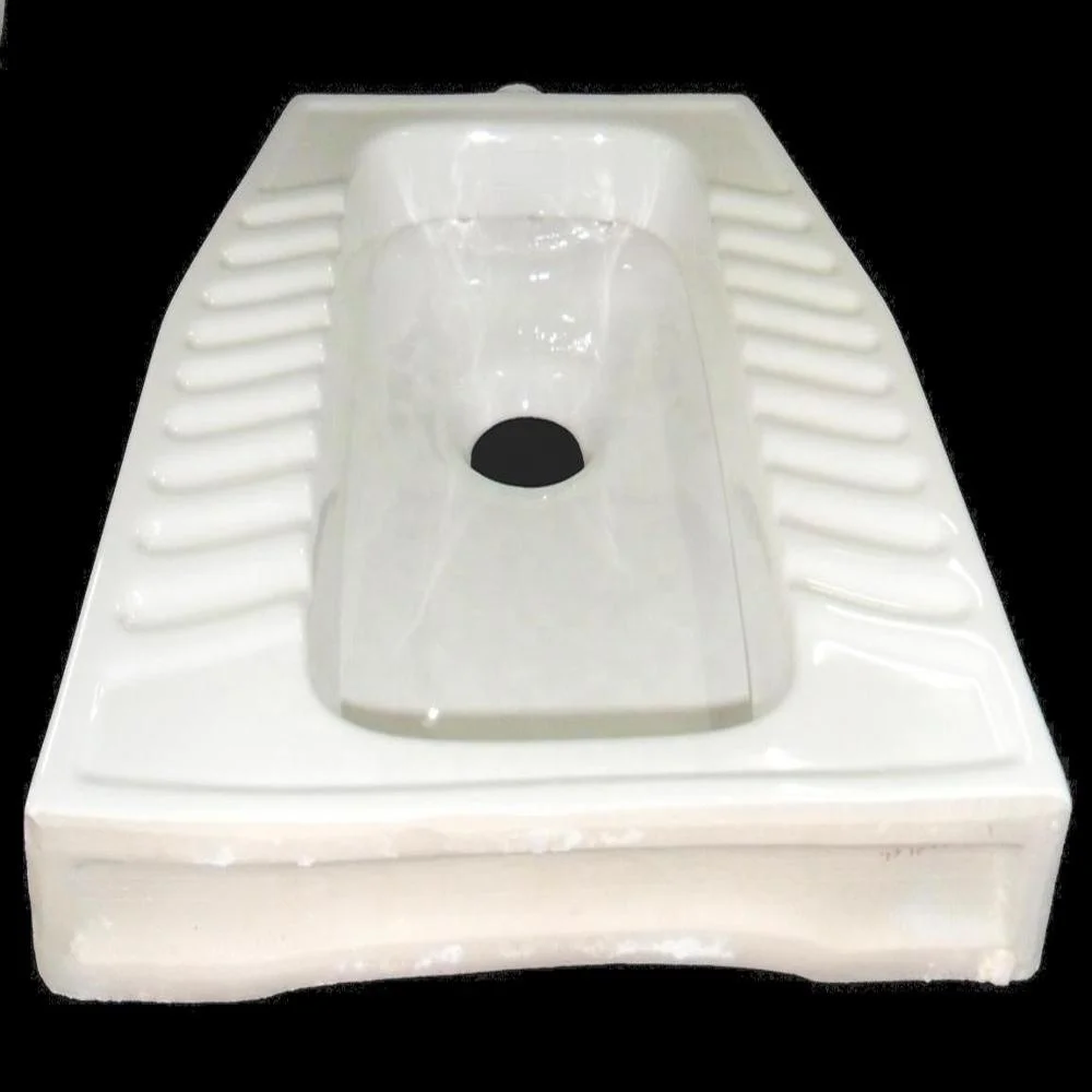  VIstaar Bathroom water closet Eastern pan Commode Ceramic Porcelain Products Export Quality Good Price Range