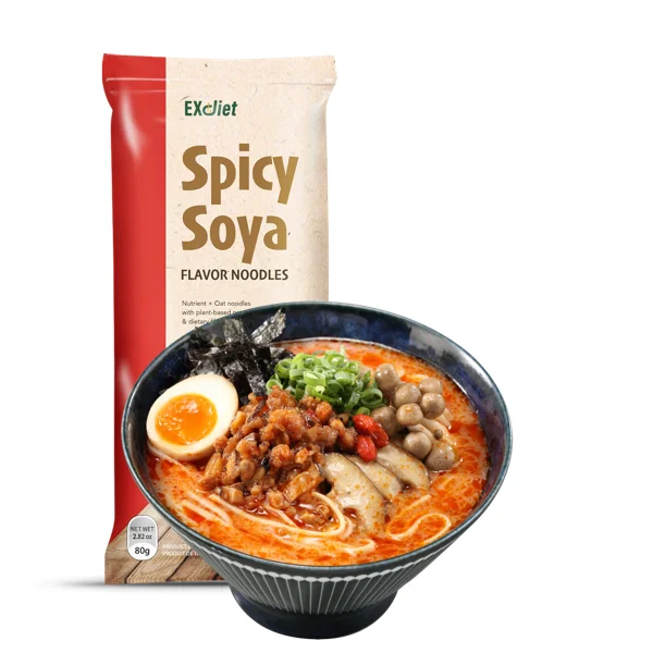 
 Пряная соевая супница, белок овса, паста  