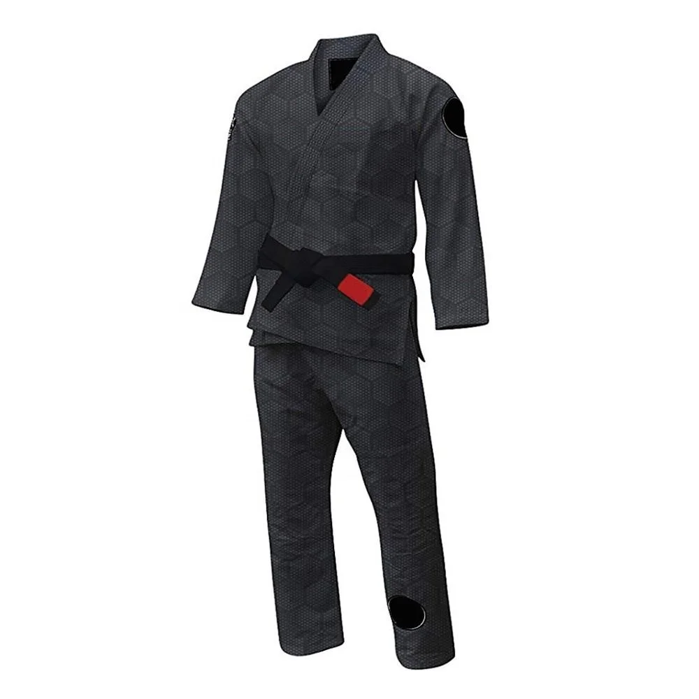 
custom bjj gi kimono Wholesale brazilian jiu jitsu uniform new design high quality 550gms pearl weave gold weave grappling suit 