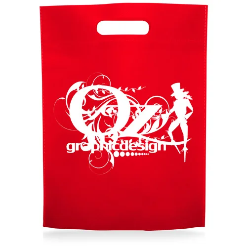 Wholesale Lightweight Die-Cut Non-Woven Bag For Promotional Corporate Gifting Customizable Logo Size Colour