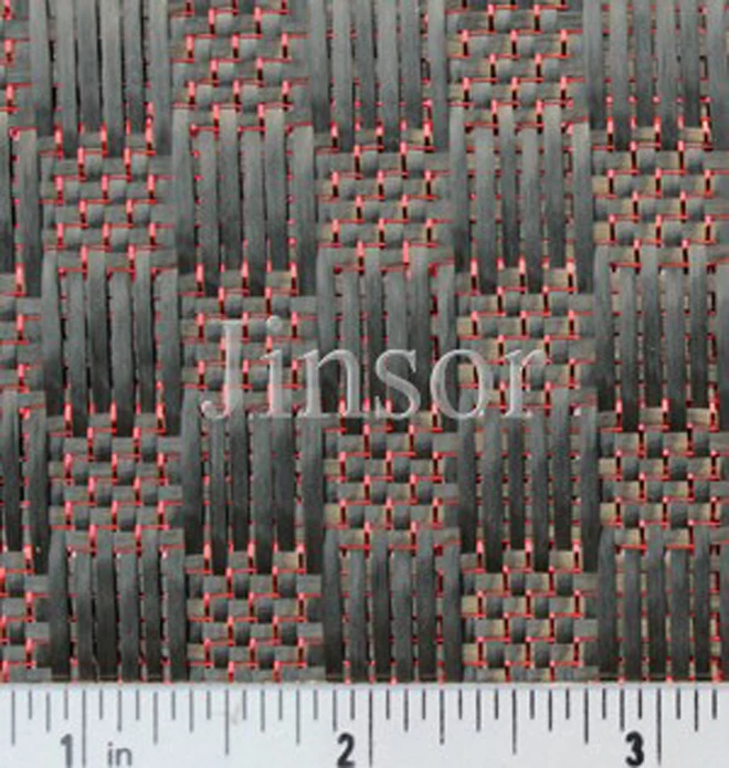 reflection glitter carbon fiber fabric