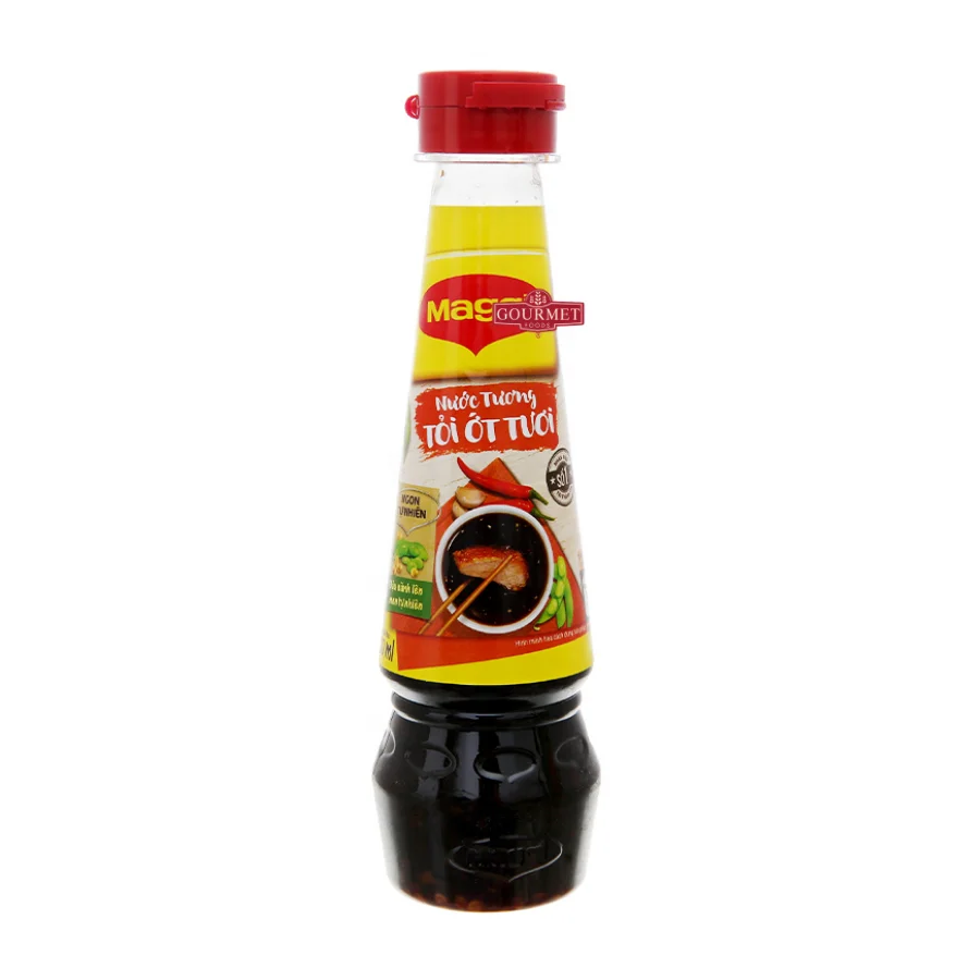 Maggii Hot Chili Soy Sauce 200ml / Maggii Chilli Sauce / Chilli Maggii Recipe