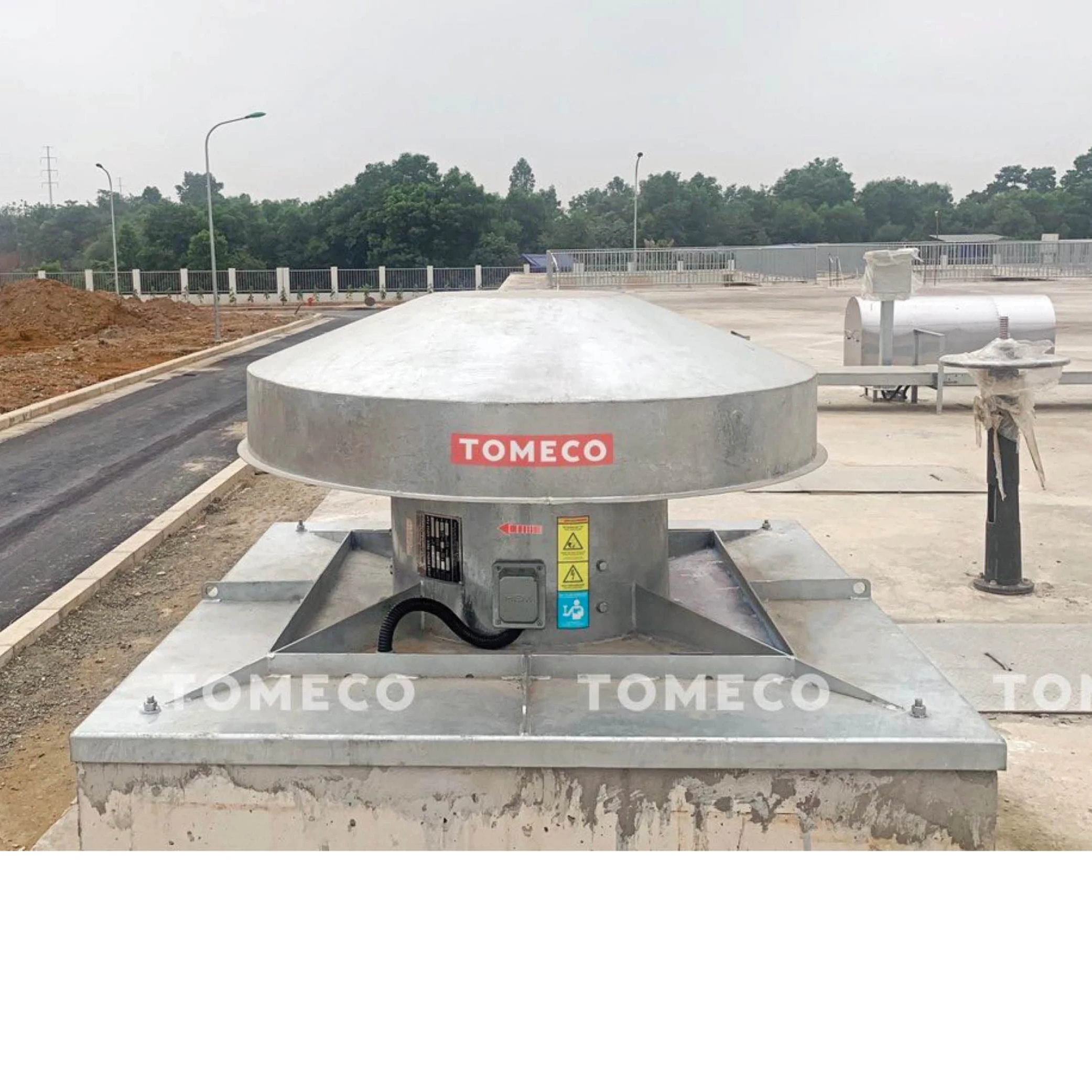 AXIAL ROOF FANS FOR WORKSHOP VENTILATION  - DWT SERIES HIGH QUALITY 2021