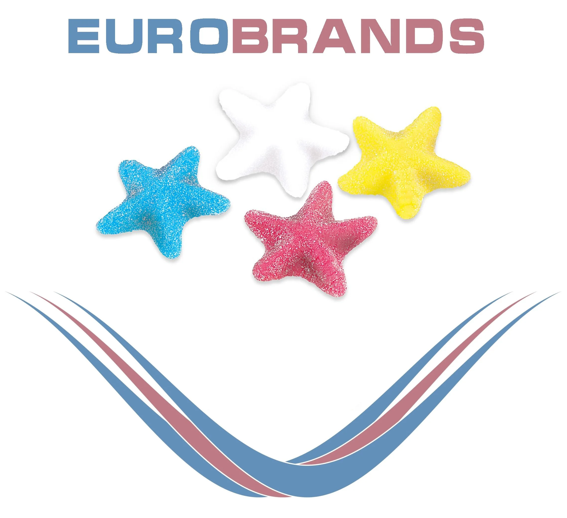 Fini Sugared Sea Stars 1000g