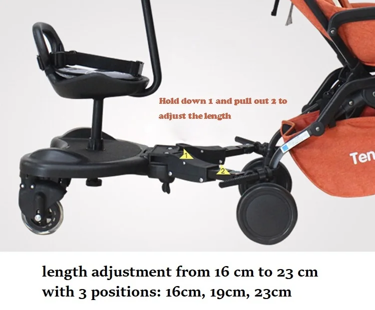 infant care city tour assist buggy board in city tour carry convenience adapt to stroller for infant kids seat and stand