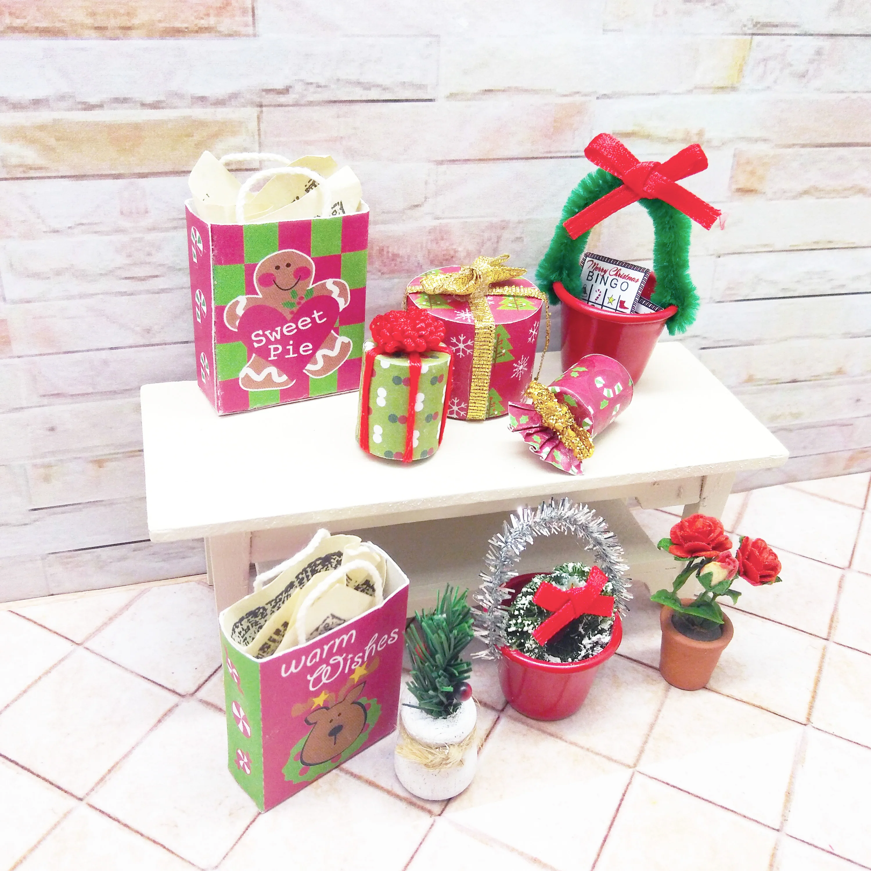 Miniature 2022 Christmas gift decorations