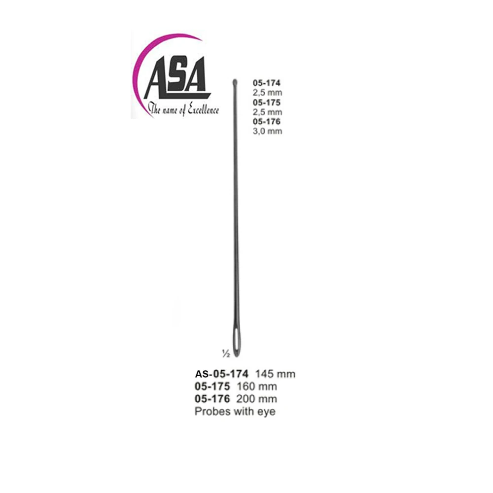 Double ended probes professional quality stainless steel probes