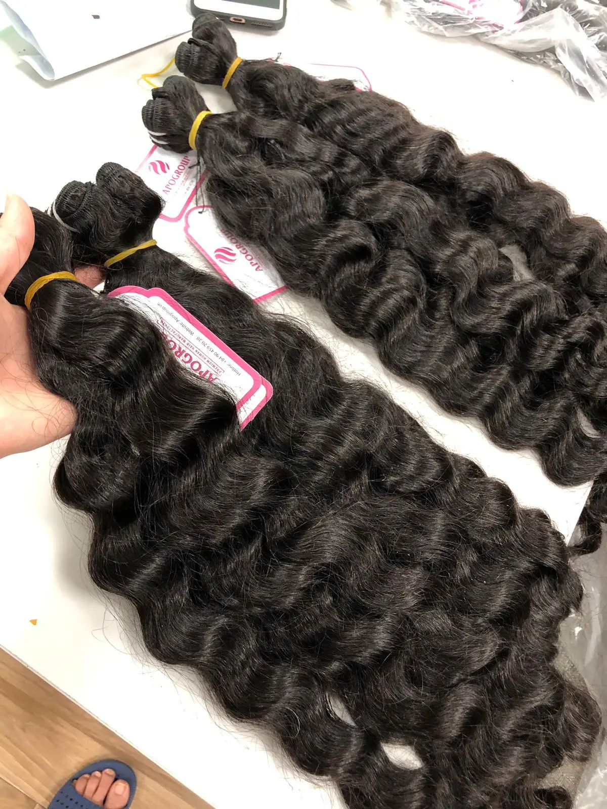 wavy hair wholesale classic wave bundles closures and wigs super double drawn HD lace