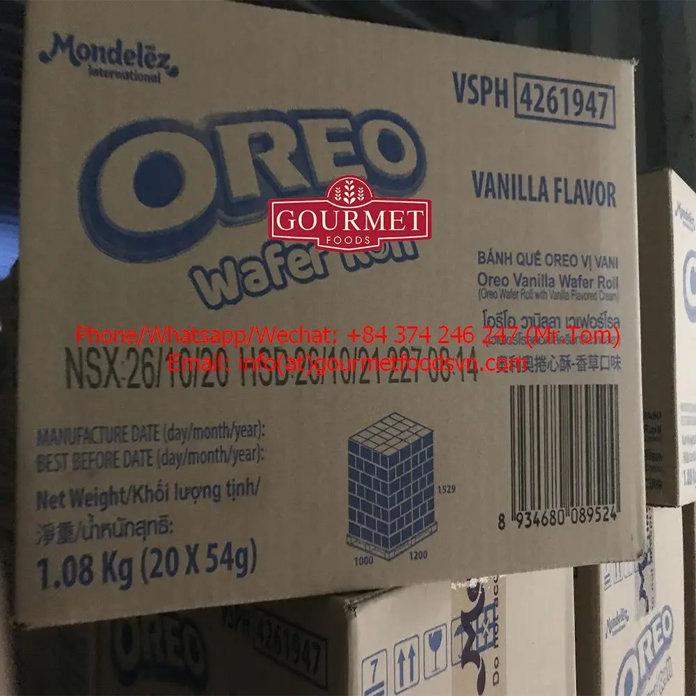  Oreo вафельный рулон 54 г