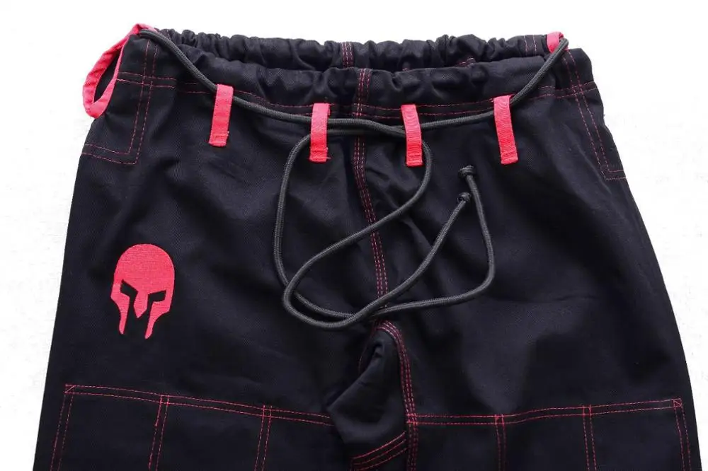 Customized Wholesale judo fighting uniform karate Custom Black Color Comfortable White Cotton