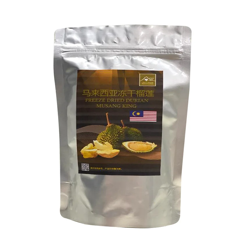 Замороженные сушеные фрукты дуриана, 100% натуральные дуриан D24, готовые к употреблению закуски, поставщик из малайзии