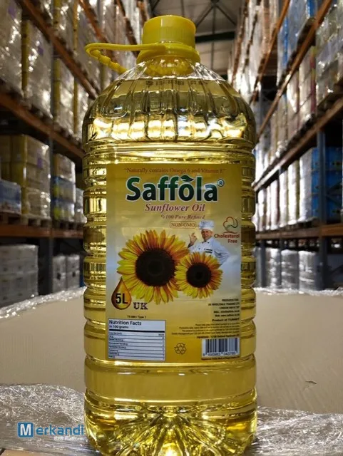 High Quality Sunflower best Refined Edible Cooking Oil in stock now