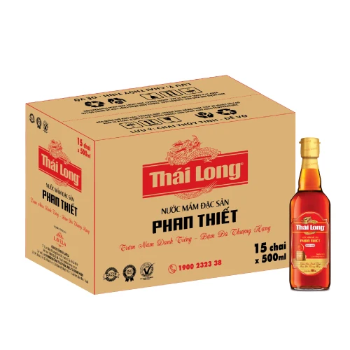  Горячая Распродажа из Вьетнама OEM-поставщик рыбного соуса Phan Thiet специальный соус для рыбы анчосы бутылка 500 мл