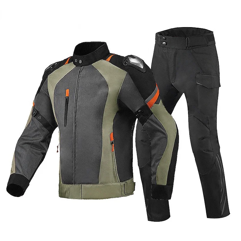 Latest Fashion Protective Breathable  Motorcycle suit Hot Sale Custom Plus Size Cordura suit