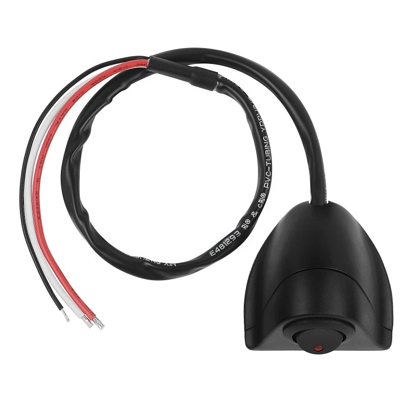 Самый дешевый DC12 ON OFF самоблокирующаяся Красная светящаяся лампа для автомобиля RV модификация паста управления питанием Круглый кнопочный переключатель