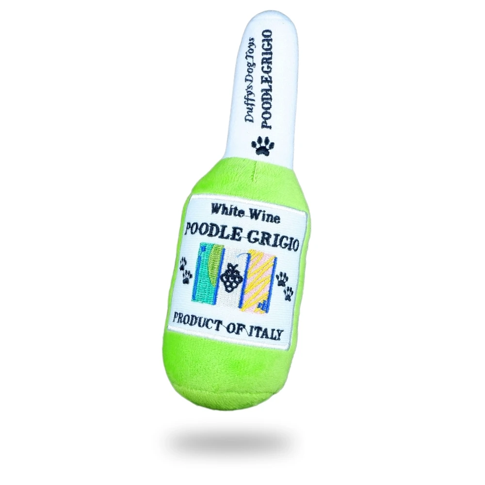 Wholesale Manufacturer Soft Plush Wine Bottle Interactive Toys Pet Toys for Small Animals Exercise Indoor Outdoor Training