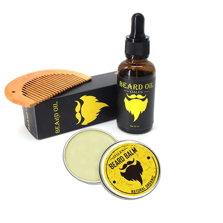 Private Label Mens Hot-selling Nourish Beard Care Beard Grooming Kit