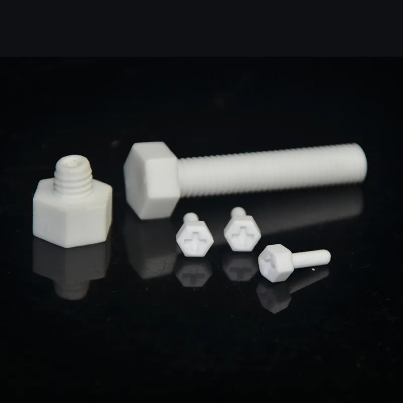 Customized Machining M6 Zirconium Oxide Ceramic Thread Rod